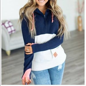 Ampersand Avenue Lookout Pointe 1/2 Zip Hoodie